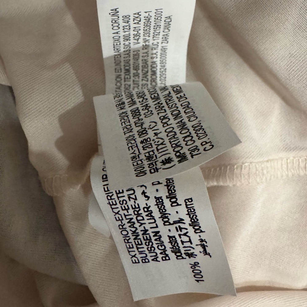 🖤🤍 ZARA Zebra Print Belted Shirt Dress – Size M | New (No Tags) - Picture 4 of 4